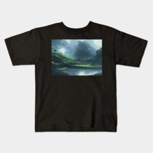 landscape pictures for wall amazing Kids T-Shirt